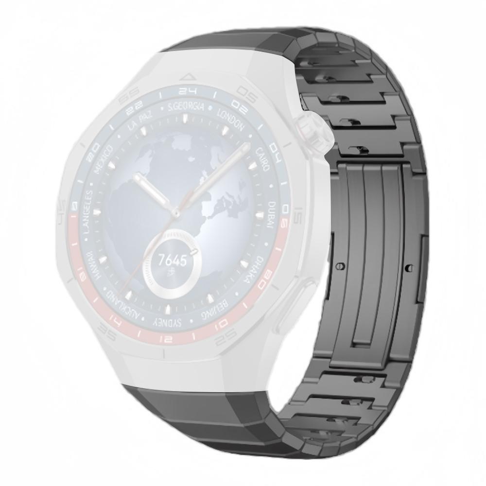 For Huawei Watch GT 5 Pro 46mm Wrist Band 1-Bead Quick Release Titanium Alloy Watch Strap