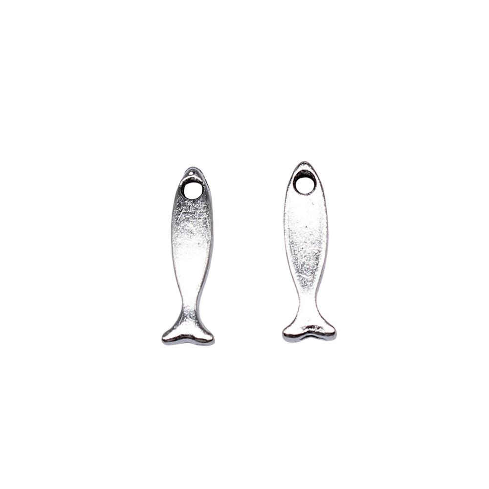 Fisch-Anhänger Vintage Legierung Anhänger Für DIY Schmuck Meeres-Thema Bastelbedarf