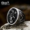 Beier 2022 Neue Designs 316L Edelstahl Klassisch Helles Totenkopf Sensenmann Herrenring Punk Party Hochwertiger Schmuck LLBR8-143R