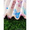 Girls' Fashionable Princess Dress Summer Children's Butterfly Print With Sleeves And Hat