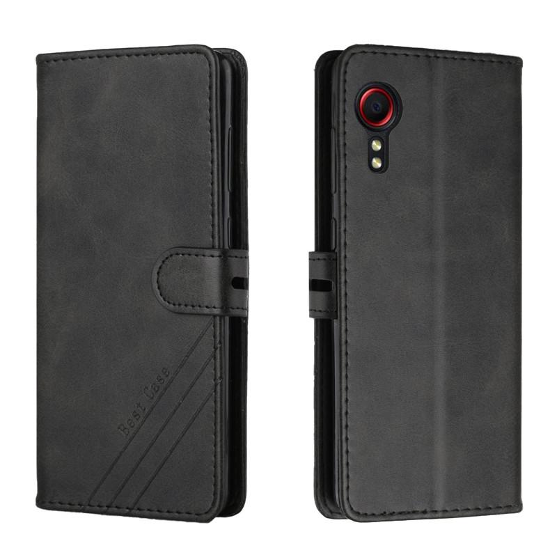 For Samsung Galaxy Xcover 5 Case Leather Flip Case On For Samsung X Cover 5 Phone Cases Galaxy XCover5 G525F Wallet Cover Fundas