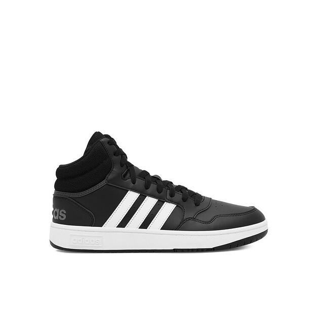 

Мужские кроссовки adidas Hoops 3.0 mid gw3020 чёрные EU 45 1/3