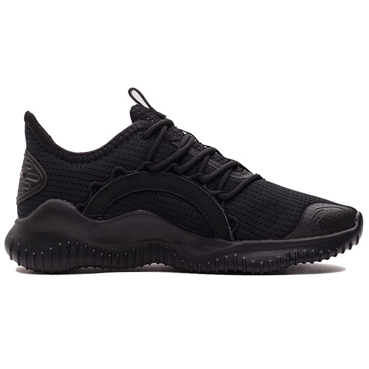 New Anta Running Collection Low Top Running Shoes Women's Black 12935567-5