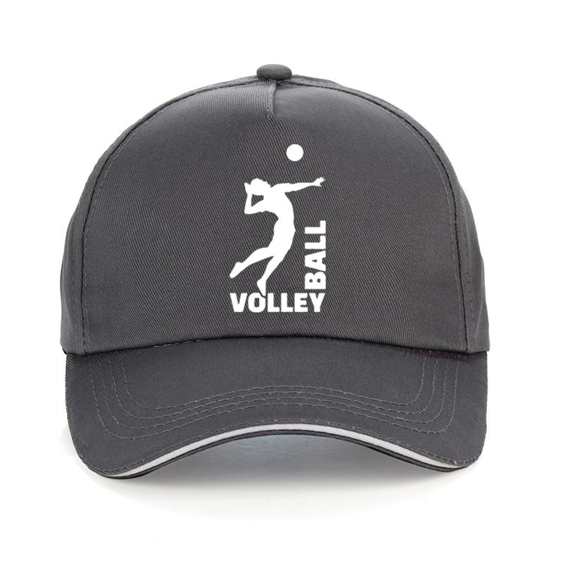 Newest Fashion Baseball Cap Volleyballer Ball Player Print Casual Hat Summer Cool Men Trucker Caps