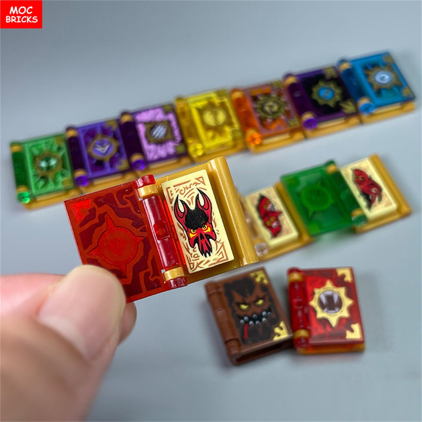 Yiran Toy Moc Bricks Magic Book Timeless Desk Nexus Knights Children's Playthings Learning-Focused Figures Constructing Blocks Children Gifts