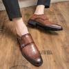 Fashion Men's Formal Leather Shoes Fashion Designer Style Wedding Party Outdoor Casual Business Men's Black Brown Hot Sales Shoes
