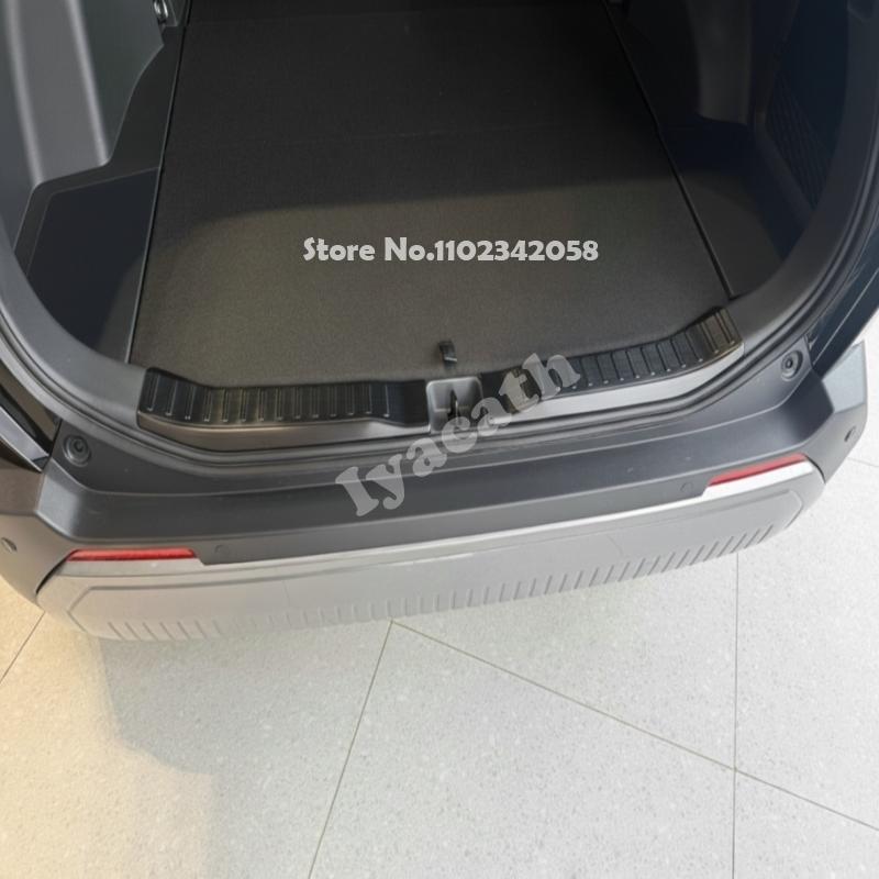 For Toyota RAV4 RAV 4 RAV4 2026 2027 Steel Interior Rear Bumper Tailgate Door Sill Welcome Trunk Tread Plate Molding Accessories