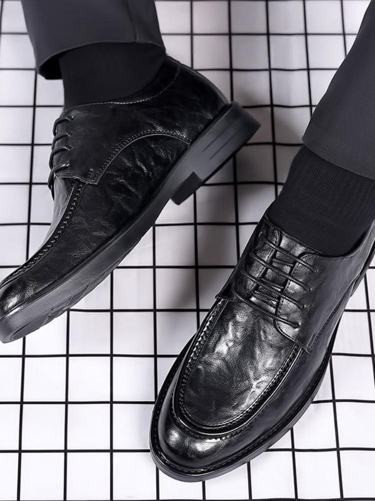 Pánské společenské boty z pravé kůže, vysoce kvalitní, formální, oxfordské, pánské kožené boty, mokasíny, zapatos hombre