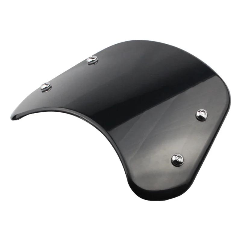 1pcs Motorcycle Shield Retrofit 5-7 Inch Headlight Windscreen Motorcycle Front Windscreen