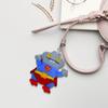 GUND UGLYDOLL Babo Superman Keychain 4042986