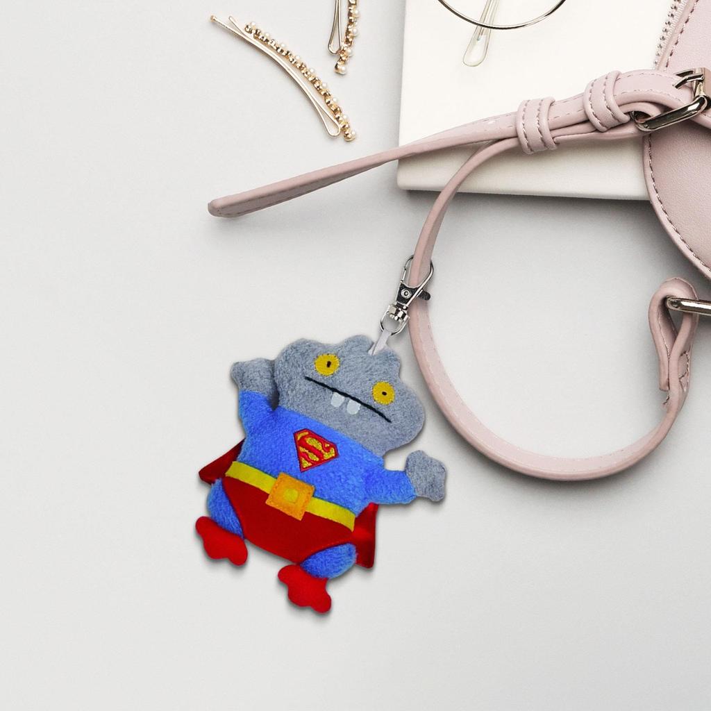 GUND UGLYDOLL Babo Superman Keychain 4042986