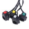 Durable Atv Motorcycle Dual Sport Quad Start Horn Kill Off Stop Switch Button Motorbike Accessories Control Handle Switches