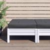 VidaXL Pallet Cushion, Waterproof Seat Pad, Garden Cushion, Outdoor Terrace Decoration, Anthracite 361792