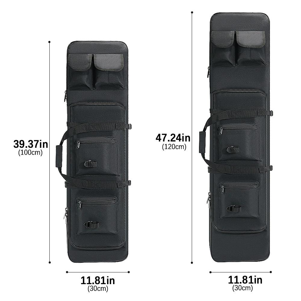 Outdoor Water Bomb Storage Gun Bag, Real-person CS, Military Enthusiast Multi-functional Double-shoulder Fishing Bag, Equipment Bag, Handbag