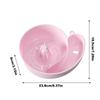 Snail Shape Drain Basket Rotating Fruit Vegetable Washing Bowl with Strainer Automatic Cleaning Basket for Tomato Strawberry