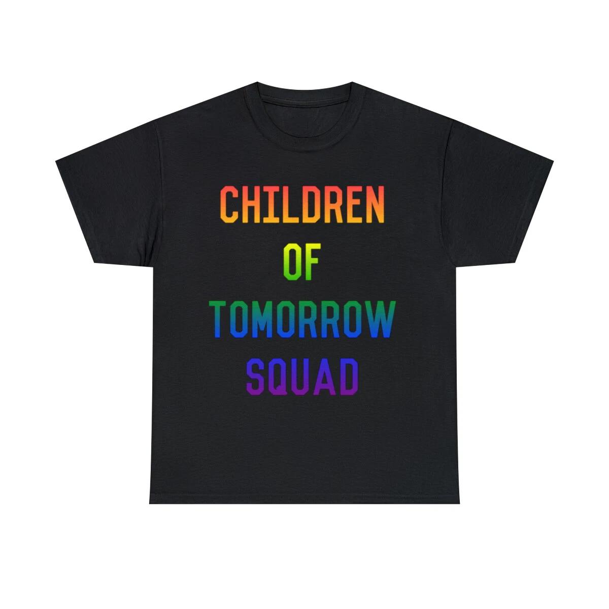 Children Of Tomorrow Squad Graphic Tee Shirt, S-5XL 4XL