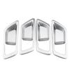 4Pcs ABS Chrome Car Inner Door Handle Bowl Cover Decoration Sticker Trim for Toyota CHR C-HR 2016 -  Interior Accessories