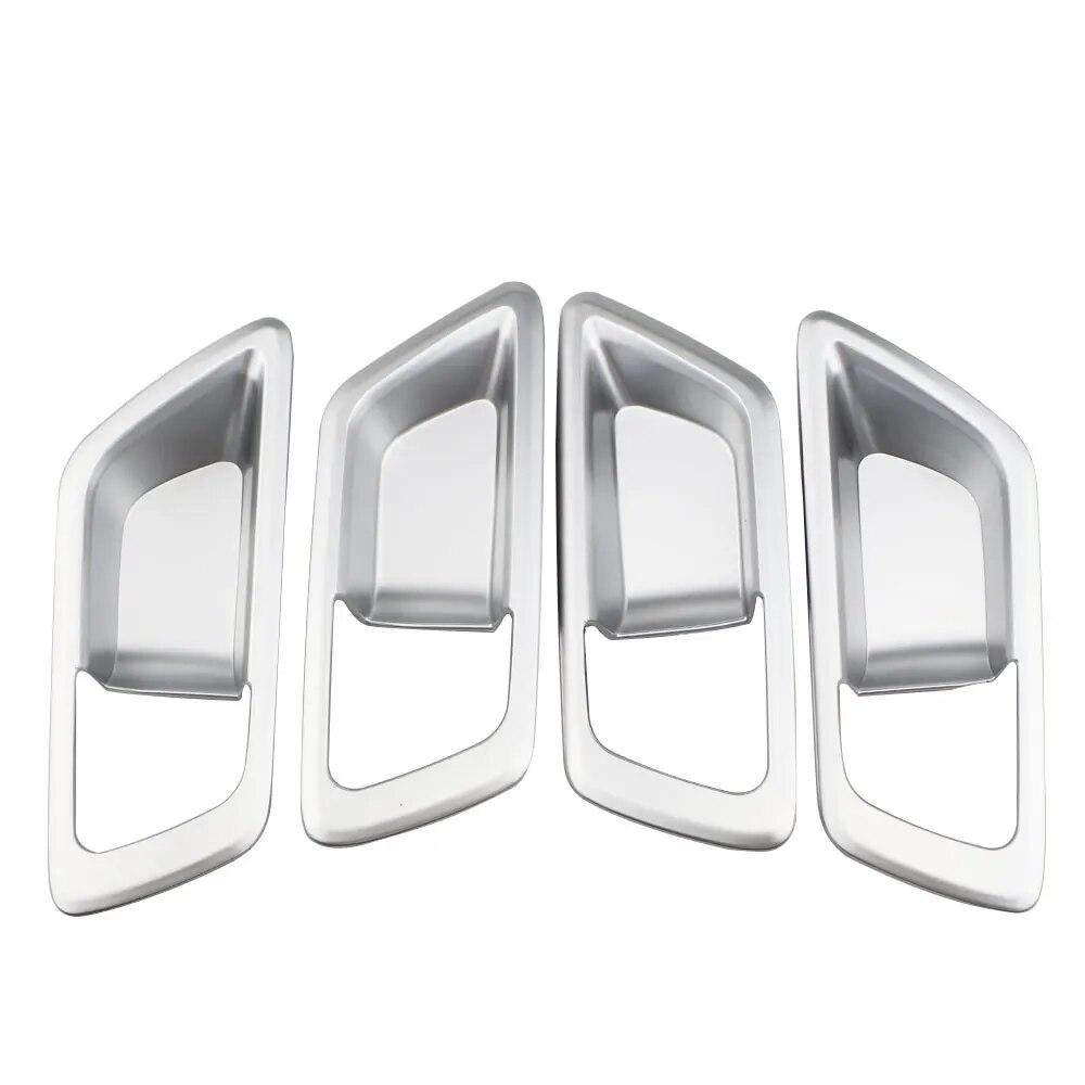 4Pcs ABS Chrome Car Inner Door Handle Bowl Cover Decoration Sticker Trim for Toyota CHR C-HR 2016 -  Interior Accessories