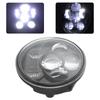 5.75in 75W LED Headlight 6500K High Birhgtness Motorcycle Headlamp Fit for Jeep Wrangler