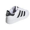 adidas נעלי סניקרס יוניסקס סופרסטאר XLG לבן שחור לבן ענן שחור ליבה זהב מטלי מטאלי IF9995