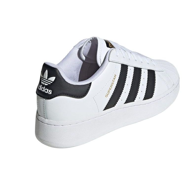 adidas נעלי סניקרס יוניסקס סופרסטאר XLG לבן שחור לבן ענן שחור ליבה זהב מטלי מטאלי IF9995