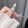 Doppel Zirkon Schmetterling Nagelkunst Charme 3D Perle Kristall Schmetterling Nagelornament Diy Exquisite Nagelzubehör