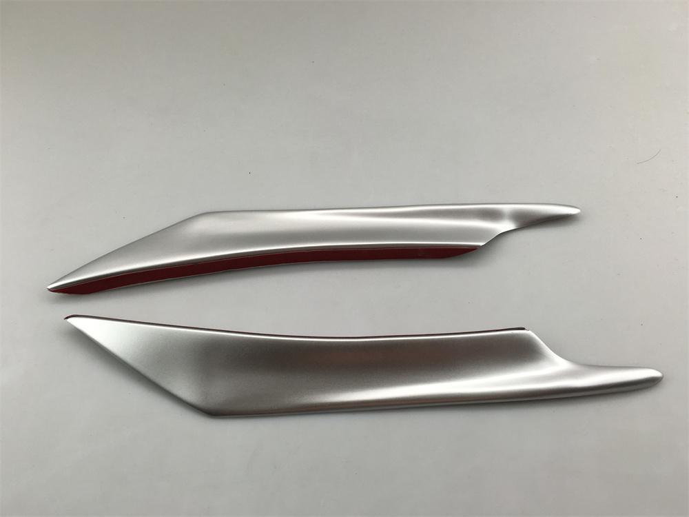 Car Bumper Splitter Fin Air Knife Front Bumper Lip Spoiler Canards Auto Body Kit