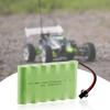Ni-MH AA Battery Pack 7.2V 2400mAh Rechargeable | High Capacity & Optimal Performance | Compatible with RC Vehicles, Rock Crawlers – Green