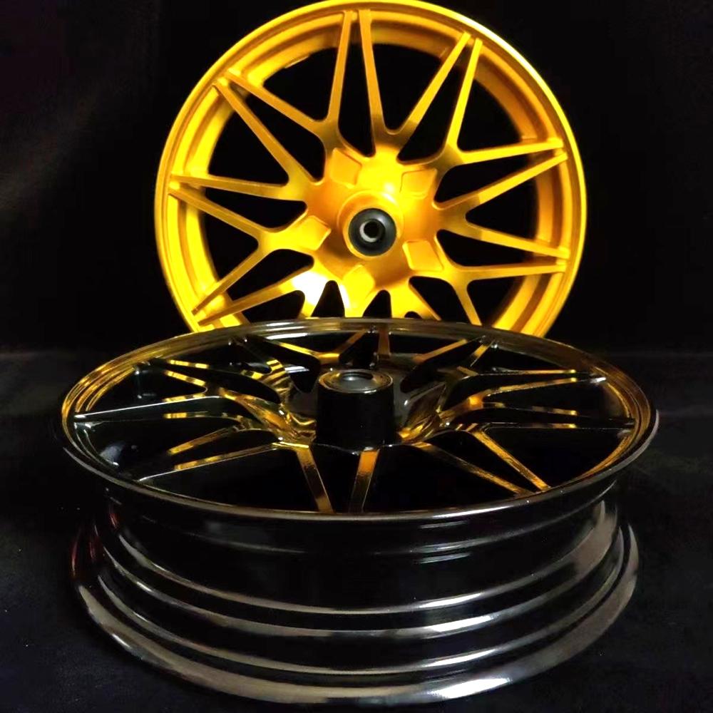 12*2.75 inch-7.0 Electroplate Aluminum Wheel Hub Motorcycle Front Rim For Yamaha Aerox BWS RSZ FORCE M3 Monkey Ninebot NIU N1S