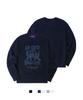 NUHABIT N/H Beauty Cat Oversized Fleece-Lined Sweatshirt (Som4-4Nh1297)
