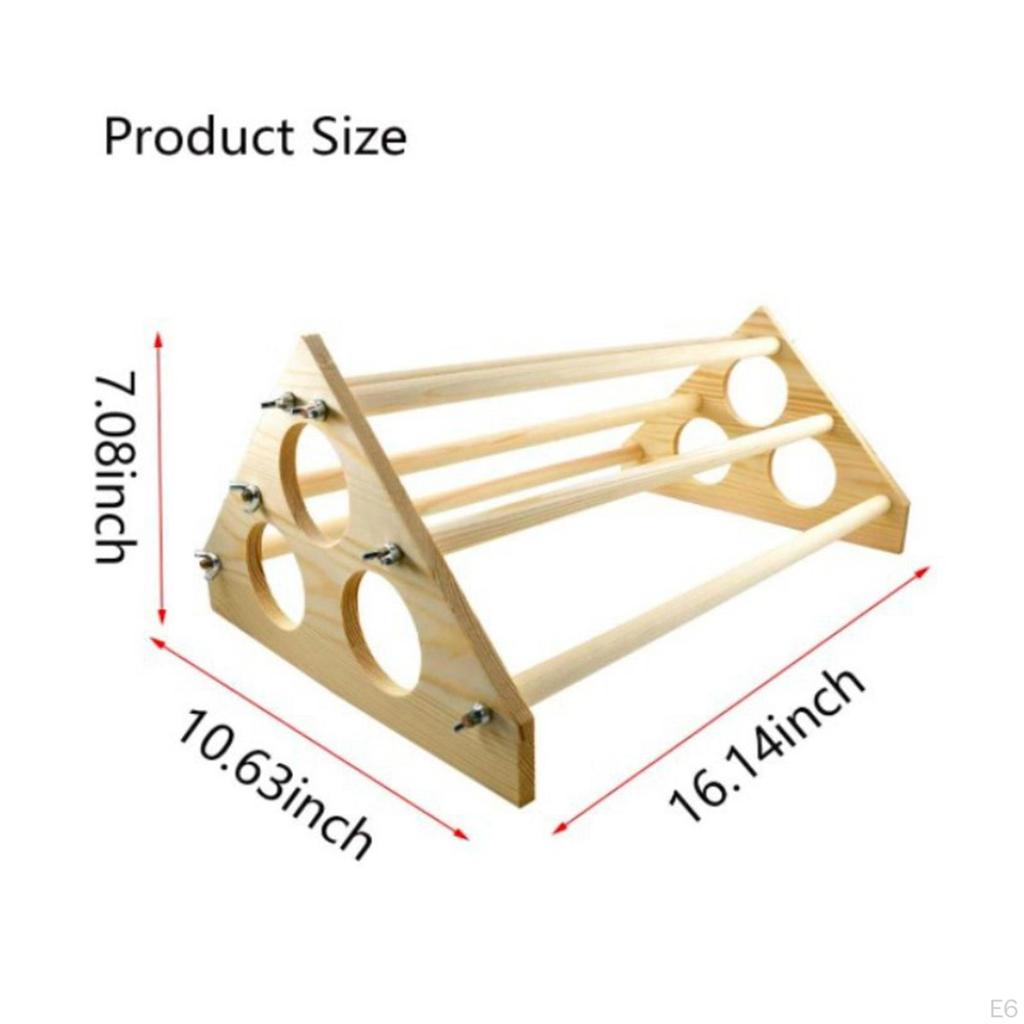 Bird Stand Tabletop,Portable Tee Stand, Parrot Play Perch Gym for Small Medium