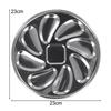 Seafood Tools 9 Slots Stainless Steel Oyster Container Oyster Plate