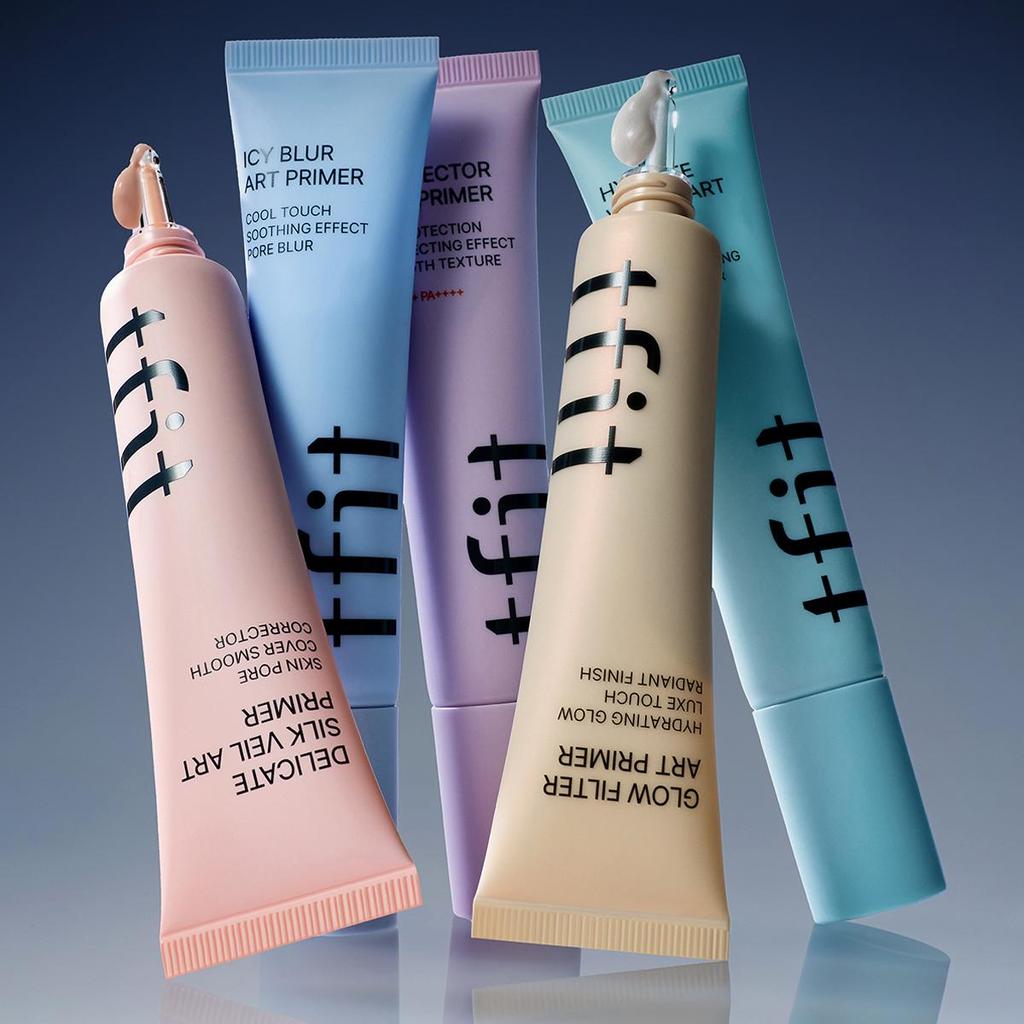 TFIT ICY BLUR ART PRIMER 30ml, Refreshing Cooling Texture, Soft Blur Pores, Soothe Skin Discomfort, Korean Cosmetics, Korean Makeup