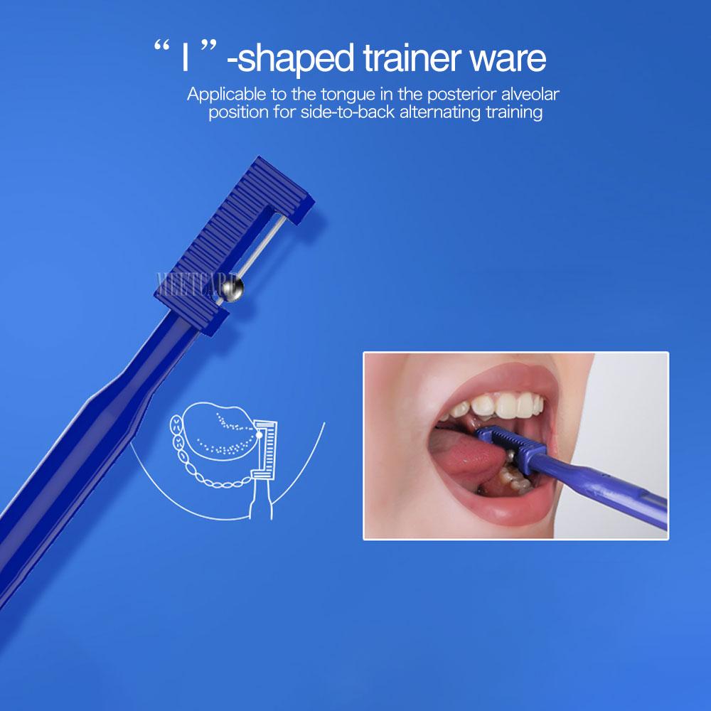 Child Mouth Oral Language Tougue Rehabilitation Exerciser Trainer Muscle Strenght Touge Training Tool Flexibility Stability