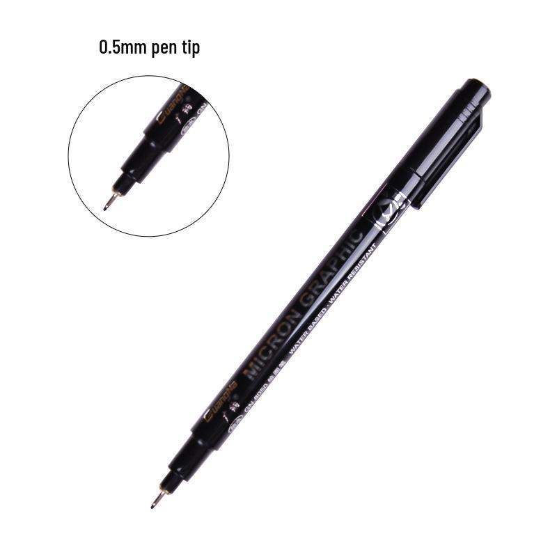 

Broadly Recruit 8050 Ultra-Fine Drawing Pen for Comic Art and Sketching 0.5mm чорний