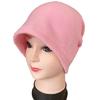 Unisex Winter Outdoor Solid Color Soft Thick Fleece Neck Warmer Gaiter Cover Hat