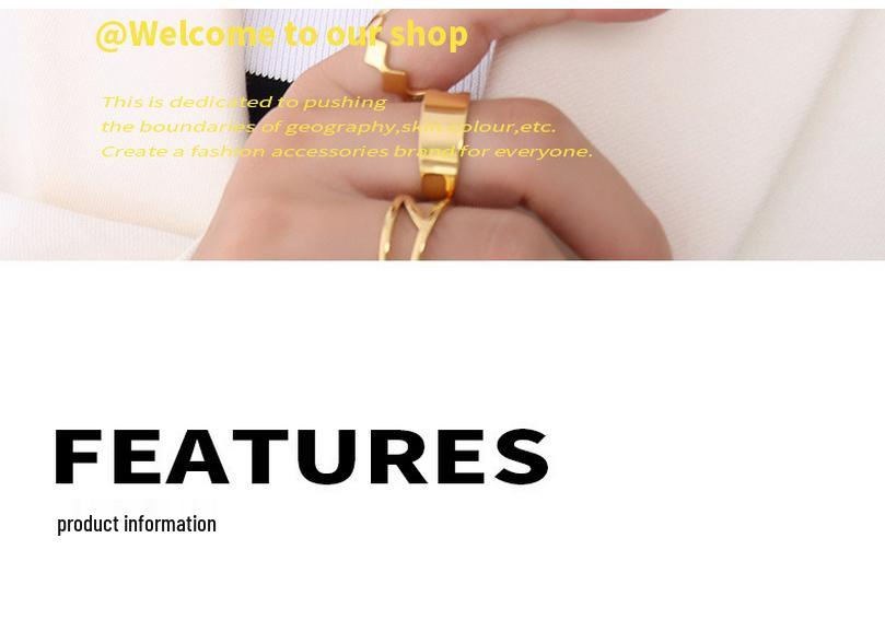 Minimalist Style Gold Titanium Three-Layer Stackable Pendant Necklace