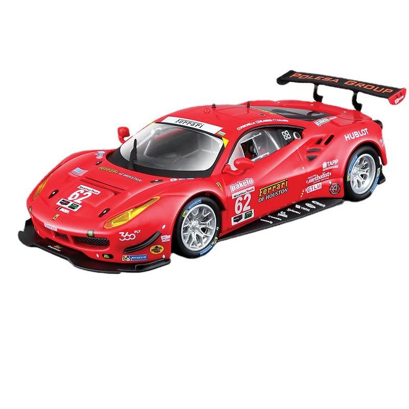 1:43 Ferrari Boutique Rally Racing Legierung Auto Modell Sammlung Grade Ornamente