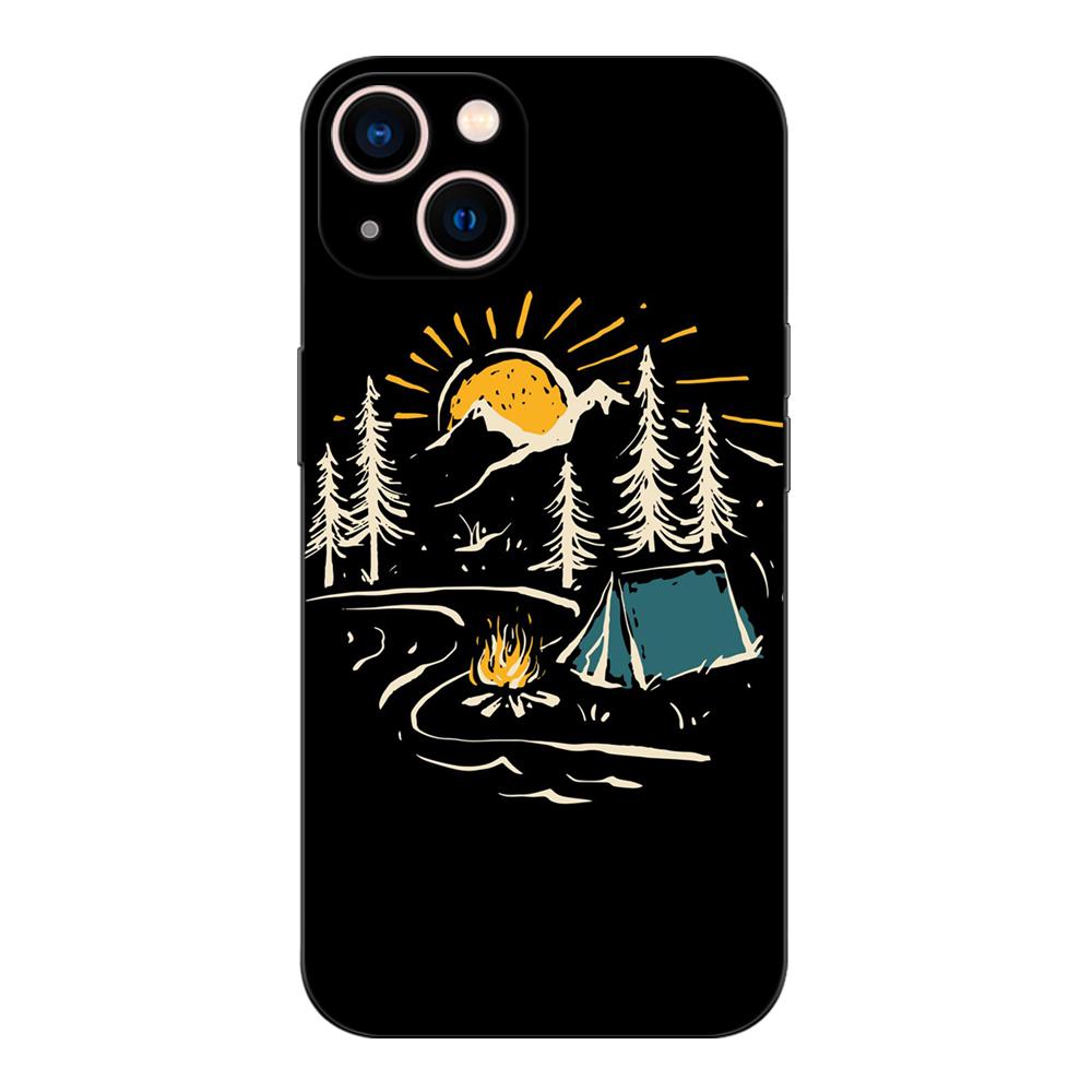 Black Tpu Case For Huawei P30 Lite P30 Pro P40 LITE E P Smart 2020 Cover Night Starry Sky