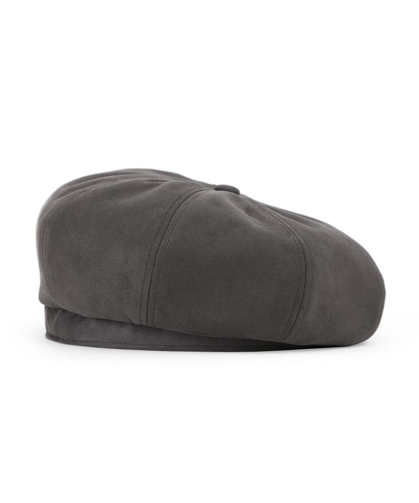 Eondeokeonteulolseutyudio Suede Beret Bread Beret / T Suede / Smoke Grey