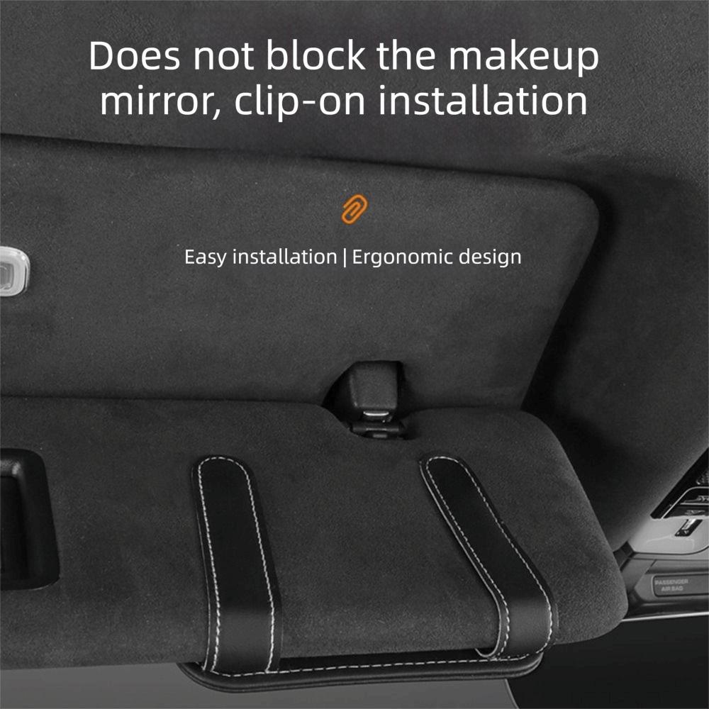 Universal Fit Glasses Clip Anti-scratch Eyeglasses Hanger Vehicle Accessories