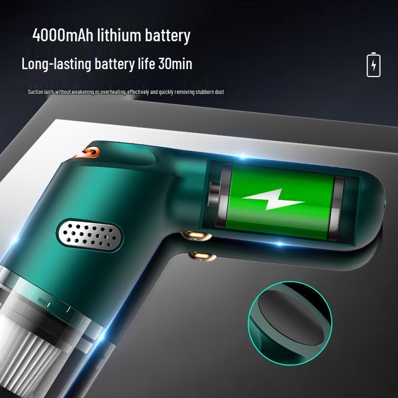 Dual-Use High-Power Handheld Vacuum Cleaner for Car and Home