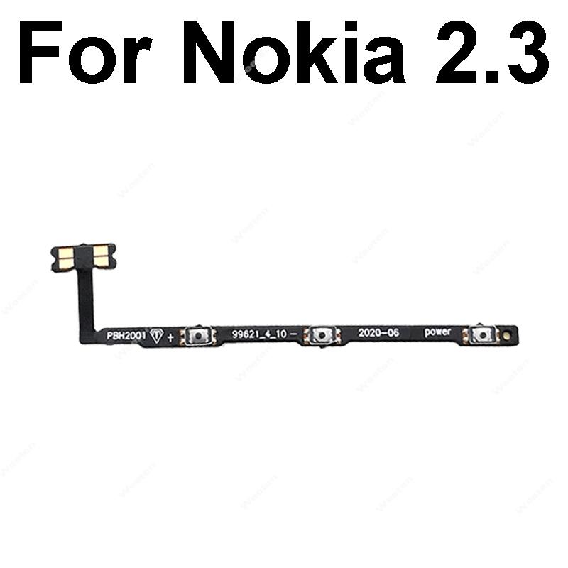 Per Nokia 2.2 3.2 4.2 6.2 7.2 1.3 2.3 5.3 8.3 1.4 2.4 3.4 5.4 Tasto Laterale Volume Accensione Cavo Flessibile