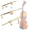 Yibuy 4-Piece Violin Soundpost S-Style Column Hook Installation and Repair Tool Set for String Instrument Makers - Black & Gold