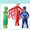 Noblekids Pj Masken Kostüm Lebendiges Catboy Owlette Gekko Overall Perfekt Für Halloween