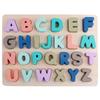 Matching Games Alphabet Number Puzzle Mathematics Kids Puzzle Toys 3D Wooden Board  Birthday Gift