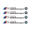 keychain 1Set Car Door Creative Stickers Logo Styling Decoration Decal Accessories For BMW Performance F30 E90 E46 3 5 7 Series gzjm96