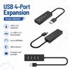 Portable 4 In 1 USB Hub  High Speed USB 3.0 To 4 Port USB 2.0 Adapter Splitter Extension for Laptop PC Mouse