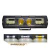 18W Off Road LED Light Bar For Truck White Yellow Dual Color Flashing Work Lamp