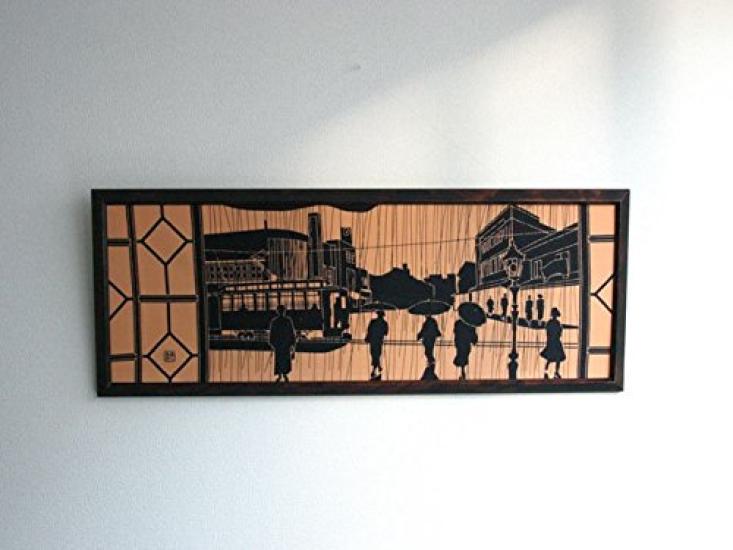 Some no Anbo Tenugui hand Tokuoka Made in 35cm x 100cm (Japanese towel) "Evening Shower" Orange, Hand-dyed, 100% Cotton, weave, Japan,